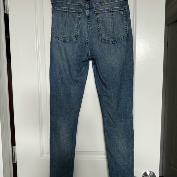 Used Rag and Bone high rise jeans. - Picture 2 of 8